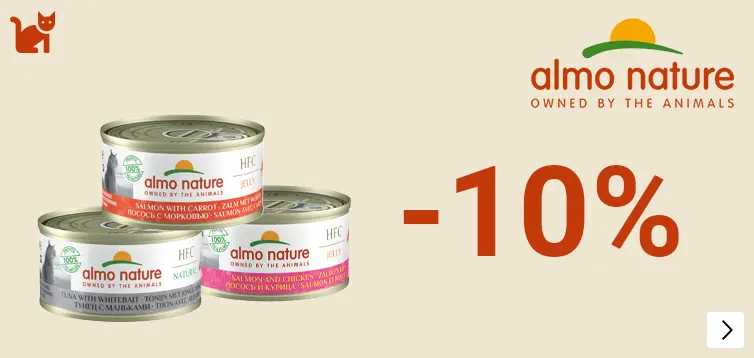 Almo Nature natvoer -10% CAT